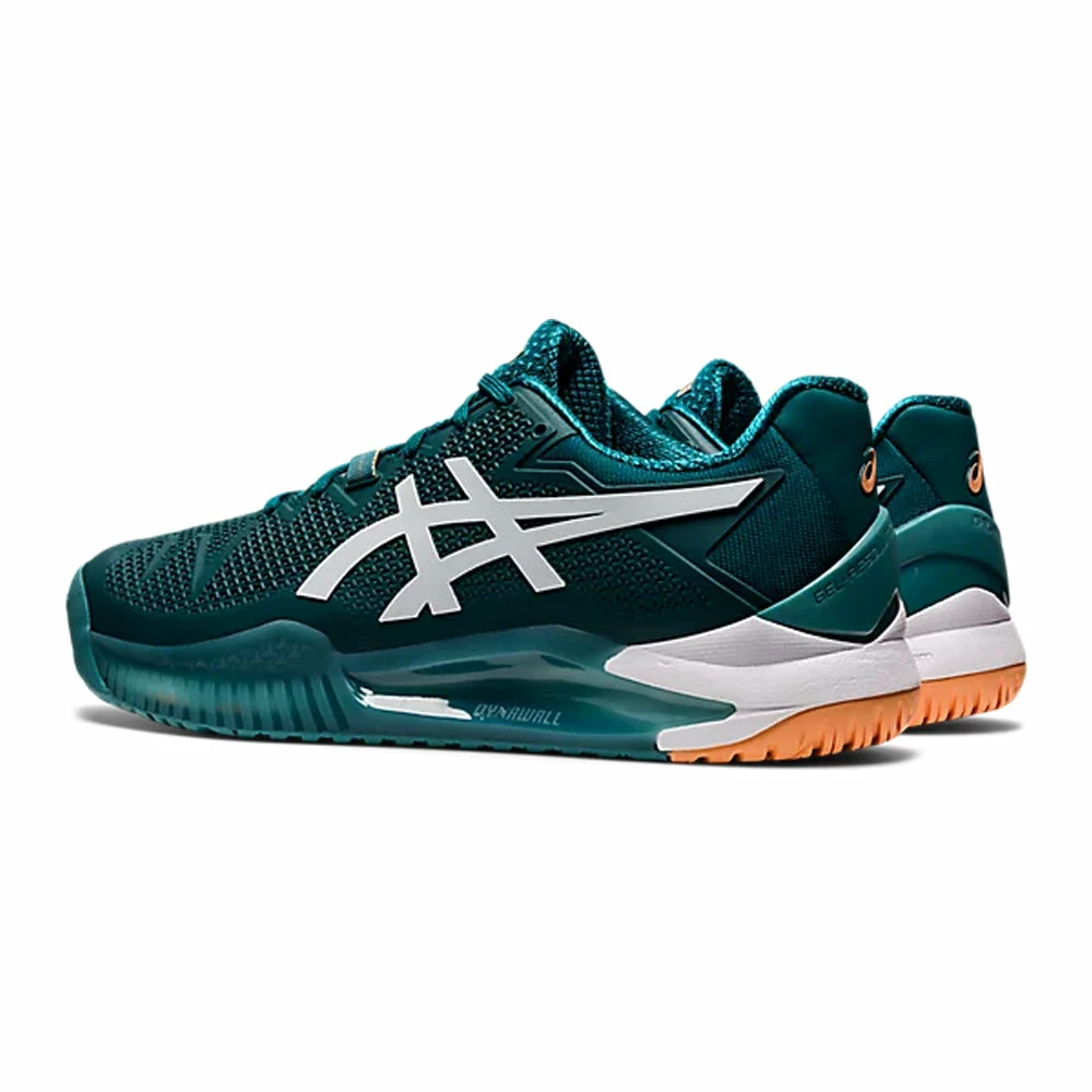Asics Gel Resolution 8 (Men's) - Velvet Pine/White - Image 5