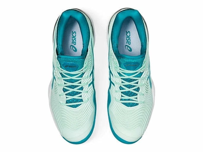 Asics Court FF 2 (Women's) - Bio Mint/Lagoon - Image 4