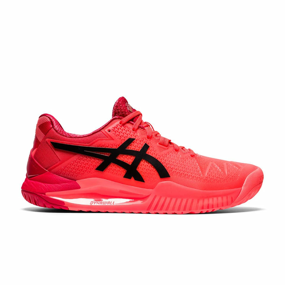 Asics Gel Resolution 8 L.E. Tokyo (Women's) - Sunrise Red/Eclipse Black (Available Size: 6, 9.5, & 10)