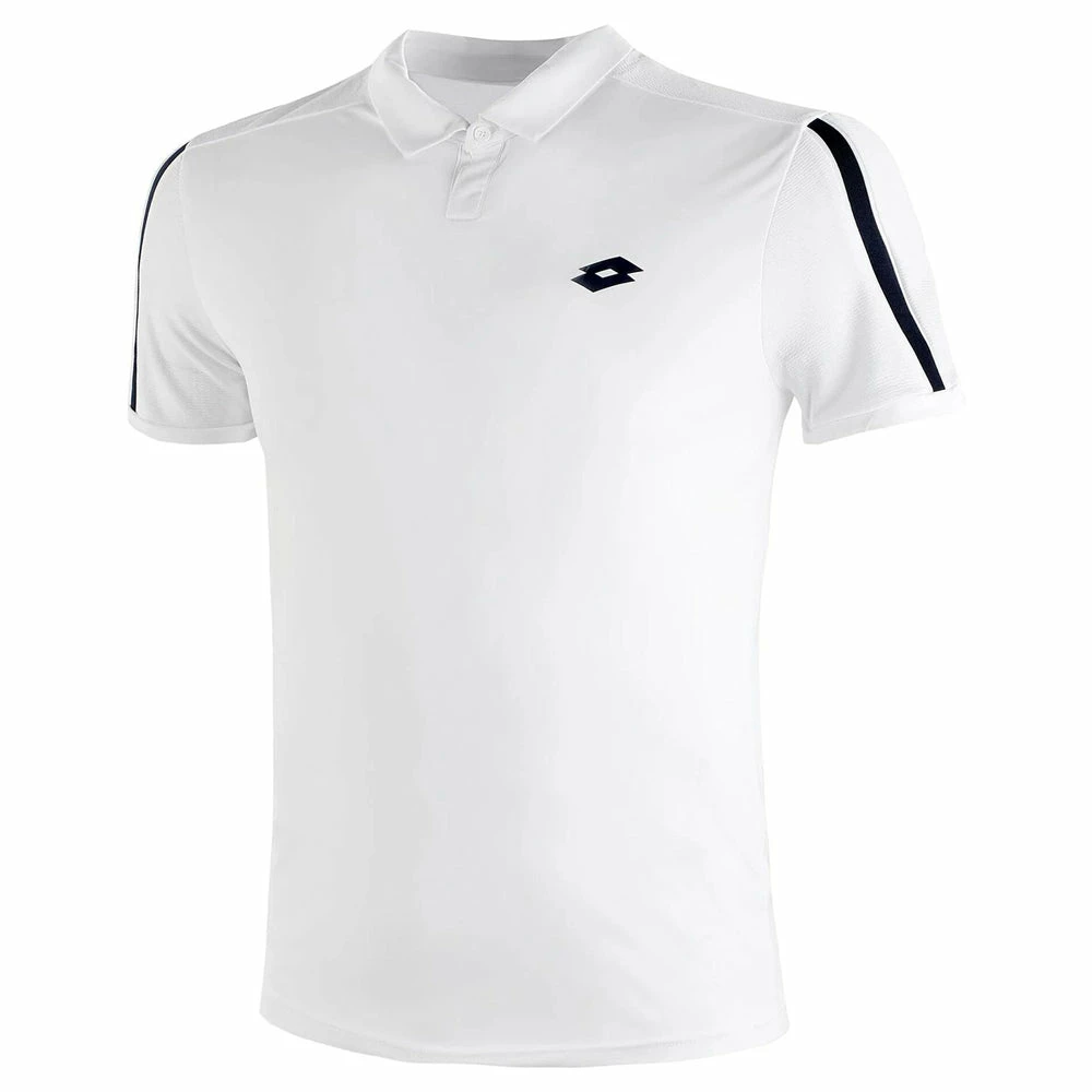 Lotto Squadra II Polo PL (Men's) - Bright White (Available: Size XL)