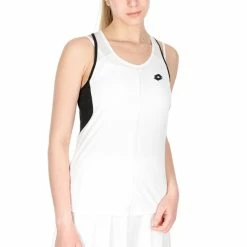 Lotto Top IV Tank (Women's) - Bright White/All Black