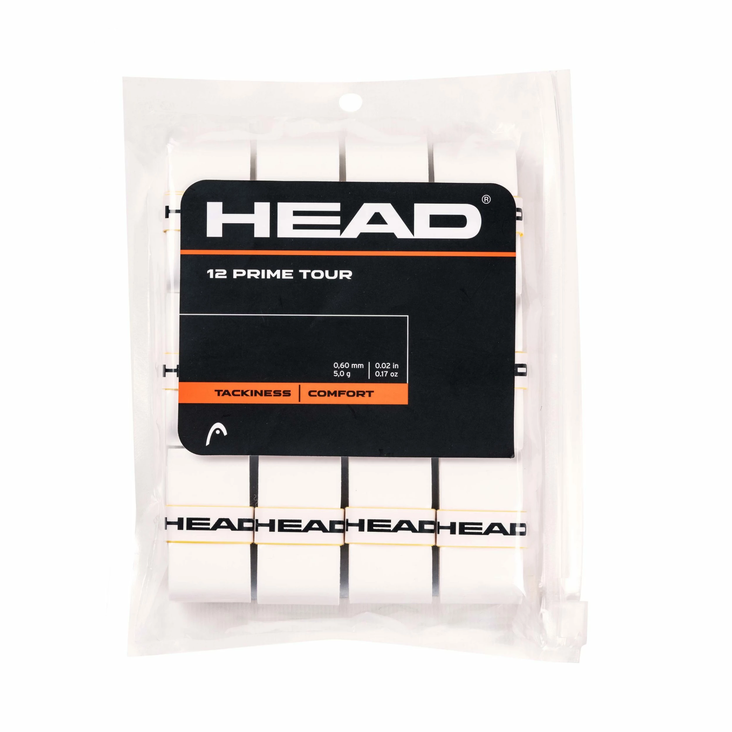 Head Prime Tour Overgrip (12 Pack) - White