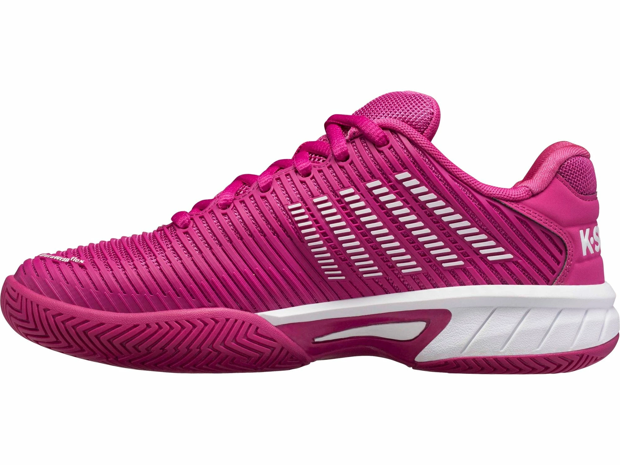 K-Swiss Hypercourt Express 2 (Junior's) - Cactus Flower/White (Available Size: 5.5, 6) - Image 2