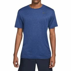 Nike Dry Short Sleeve Training Top (Men's) - Obsidian