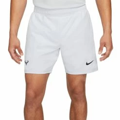 Nike Dri-Fit Rafa Advantage 7" Short (Men's) - Grey/Thunder Blue