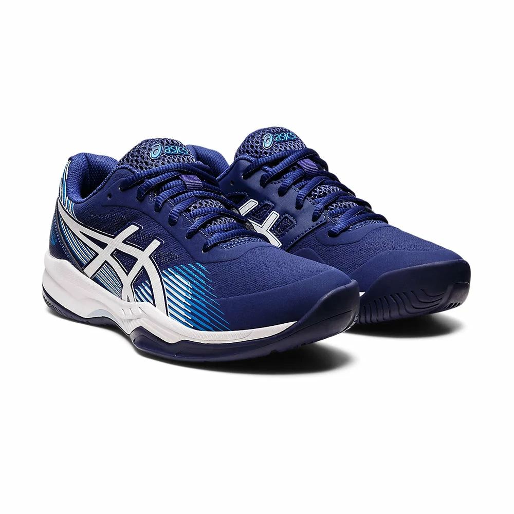 Asics Gel-Game 8 (Women's) - Dive Blue/White - Image 4