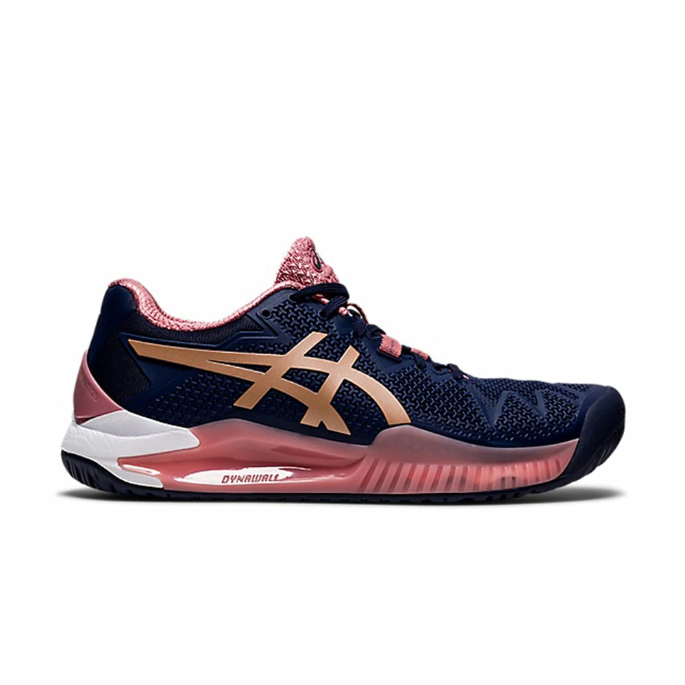 Asics Gel Resolution 8 (Women's) - Peacoat/Rose Gold (Available Size: 9)