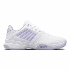 K-Swiss Court Express (Women's) - White/Purple Heather (Available Size: 5.5)