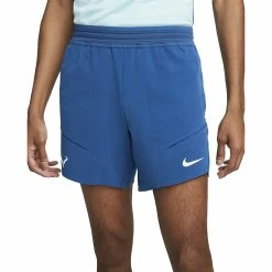 Nike Court Rafa Dri-Fit Advantage Shorts (Men's) - Copa/Court Blue/White