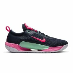 Nike Court Zoom NXT (Men's) - Obsidian/Green Glow/White/Hyper Pink