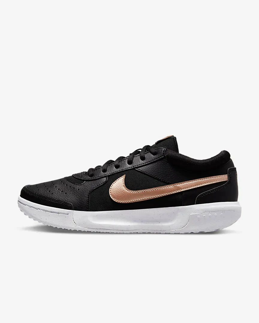Nike Court Zoom Lite 3 (Women's) - Black/White/Metallic Red Bronze (Available Size: 10, 10.5) - Image 2