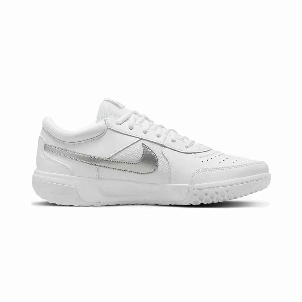 Nike Court Zoom Lite 3 (Women's) - White/Metallic Silver (Available Size: 10.5)