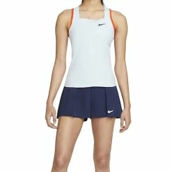 Nike Court Dri-Fit Slam Short (Women's) - Midnight Navy/Glacier Blue/White