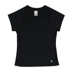 Fila Core Short Sleeve Top (Women's) - Black