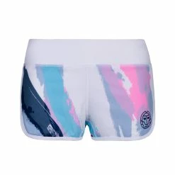 Bidi Badu Hulda Tech 2 In 1 Shorts (Women's) - White/Aqua (Available Size: M,L)