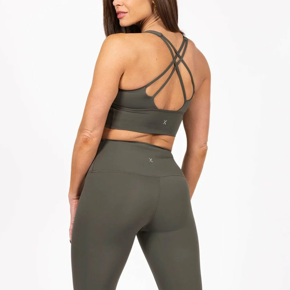 Kinsey Fit Explore Bra (Women's) - Hunter Green - Image 2