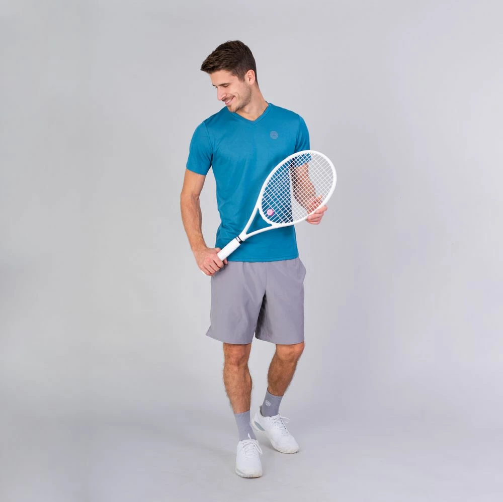 Bidi Badu Ted Tech Tee (Men's) - Petrol/Grey - Image 3