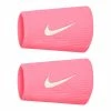Nike Premier Doublewide Tennis Wristbands - Pink Gaze/White