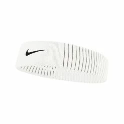 Nike Dri-Fit Reveal Headband- White/Cool Grey/Black
