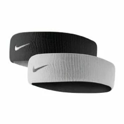 Nike Dri-Fit Home & Away Headband - White/Black