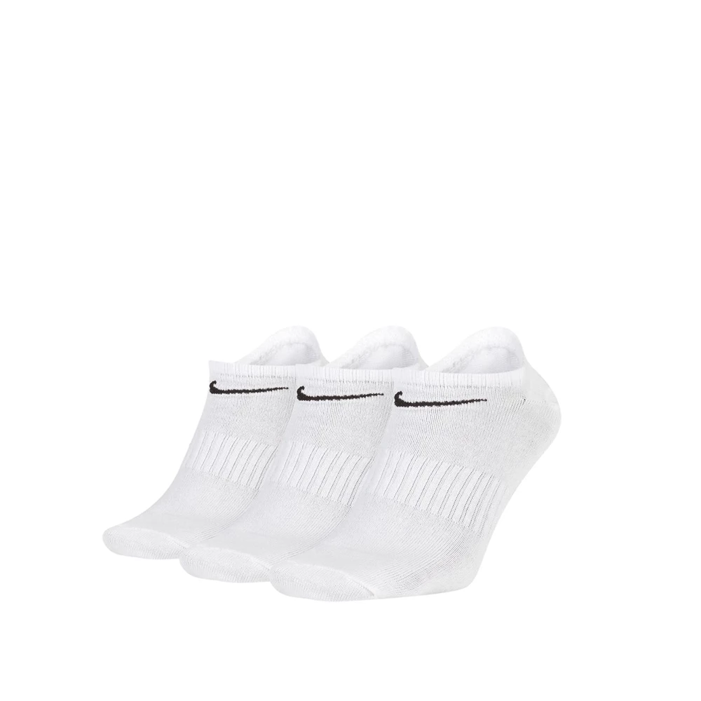 Nike Everyday Lightweight No-Show Socks (3 Pack) - White