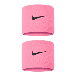 Nike Swoosh Wristbands - Pink Gaze/Oil Grey