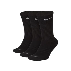 Nike Everyday Plus Cushioned Crew Socks (3-Pack) - Black