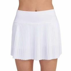 Ace Athletics Ace Isla Pleated Tennis Skirt (Women's) - White (Available Size: L,XL)