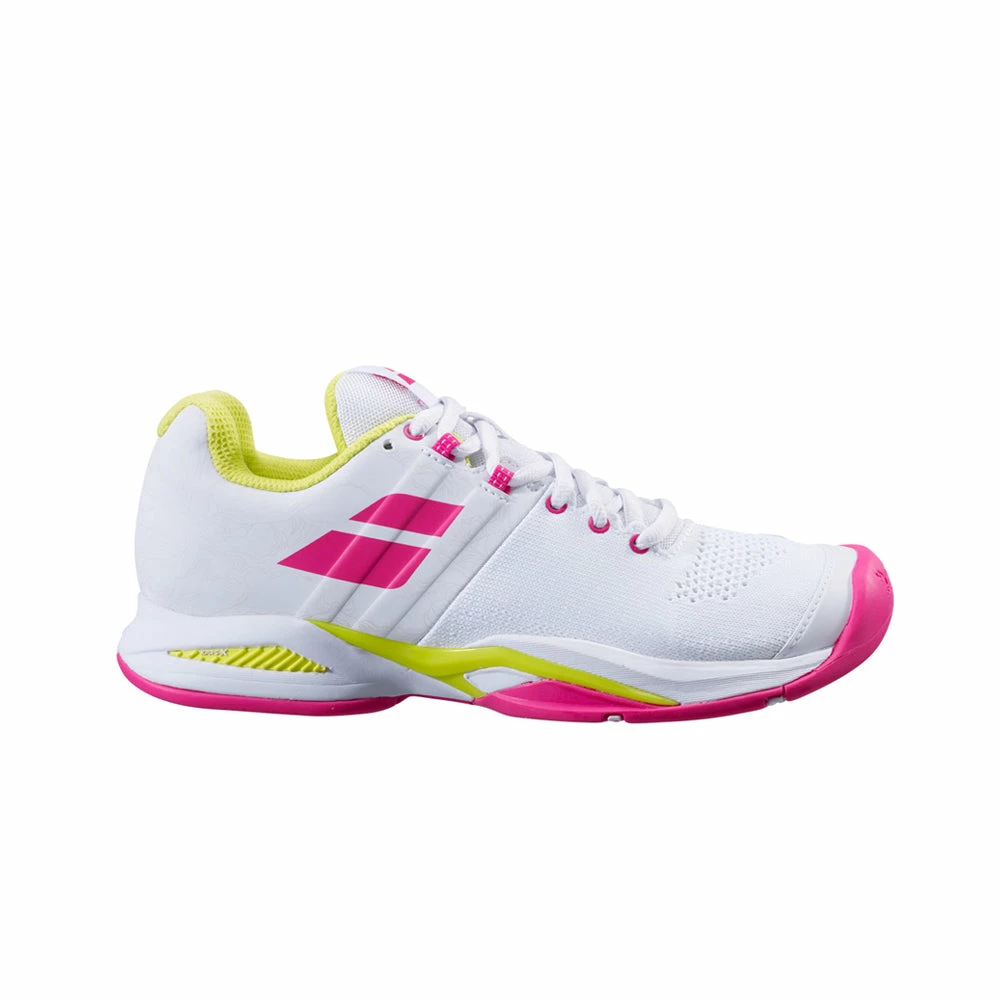 Babolat Propulse Blast All Court (Women's) - White/Pink/Yellow (Available Size: 10)