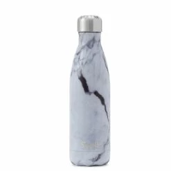 S'well White Marble Bottle - 500mL (17 Oz)