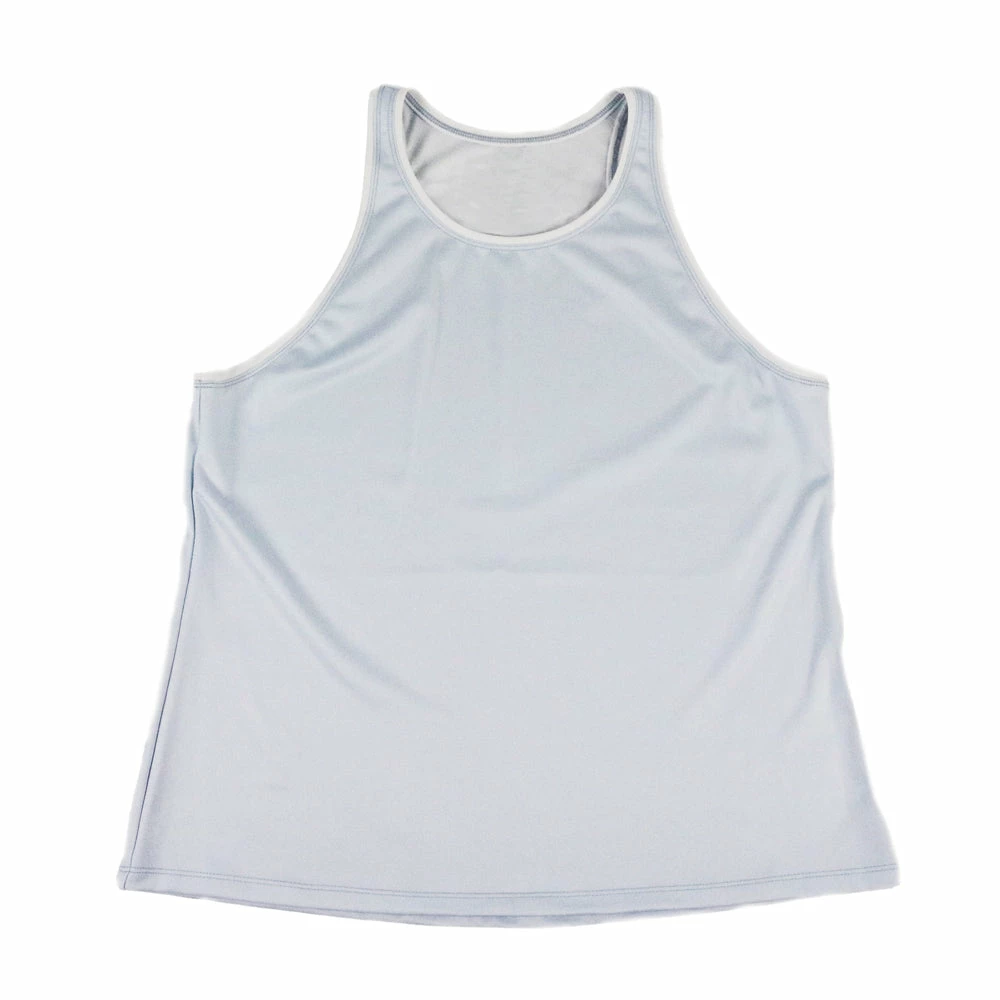 Ace Athletics Ace Sienna High Neck Tank (Women's) - Sky Blue/White - Image 5