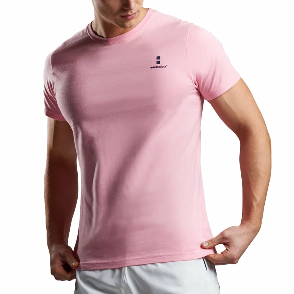 Nordicdots Dots Tee (Men's) - Sea Pink