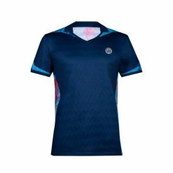 Bidi Badu Tano Tech Polo (Men's) - Dark Blue/Aqua