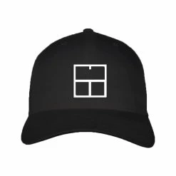 Tennis Giant Limited Edition Flex-Fit Cap (Unisex) - Black