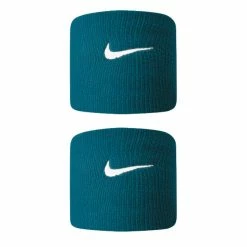 Nike Premier Tennis Wristbands - Green Abyss/White