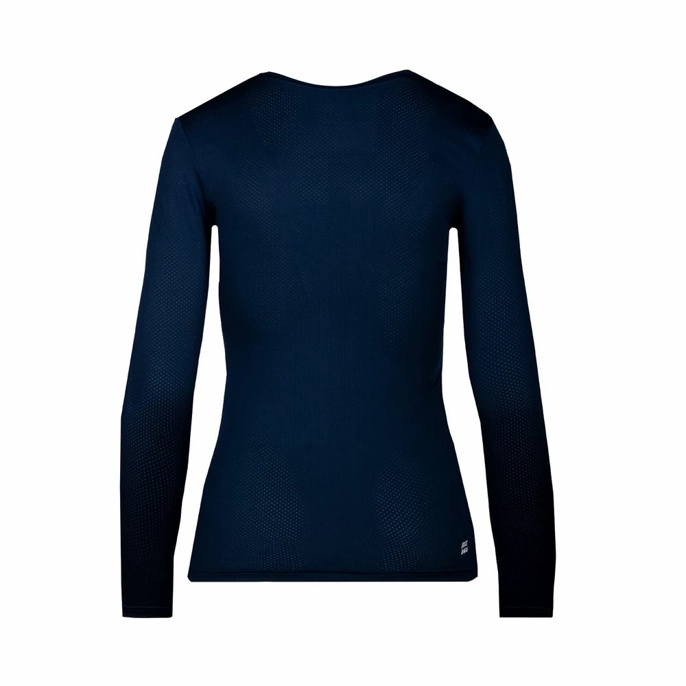 Bidi Badu Pia Tech Round-Neck Long-Sleeve (Women's) - Dark Blue - Image 2