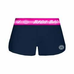 Bidi Badu Tiida Tech 2 In 1 Shorts (Women's) - Dark Blue/Pink