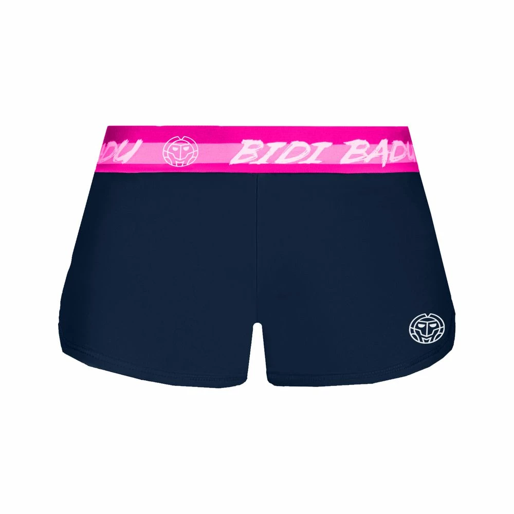 Bidi Badu Tiida Tech 2 In 1 Shorts (Women's) - Dark Blue/Pink