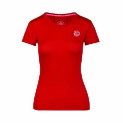 Bidi Badu Eve Tech Roundneck Tee (Women's) - Dark Red