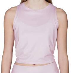 Ace Athletics Ace Mesh Tie Back Tank (Women's) - Light Pink