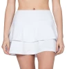 Ace Athletics Ace Two-Tiered Tennis Skirt (Women's) - White