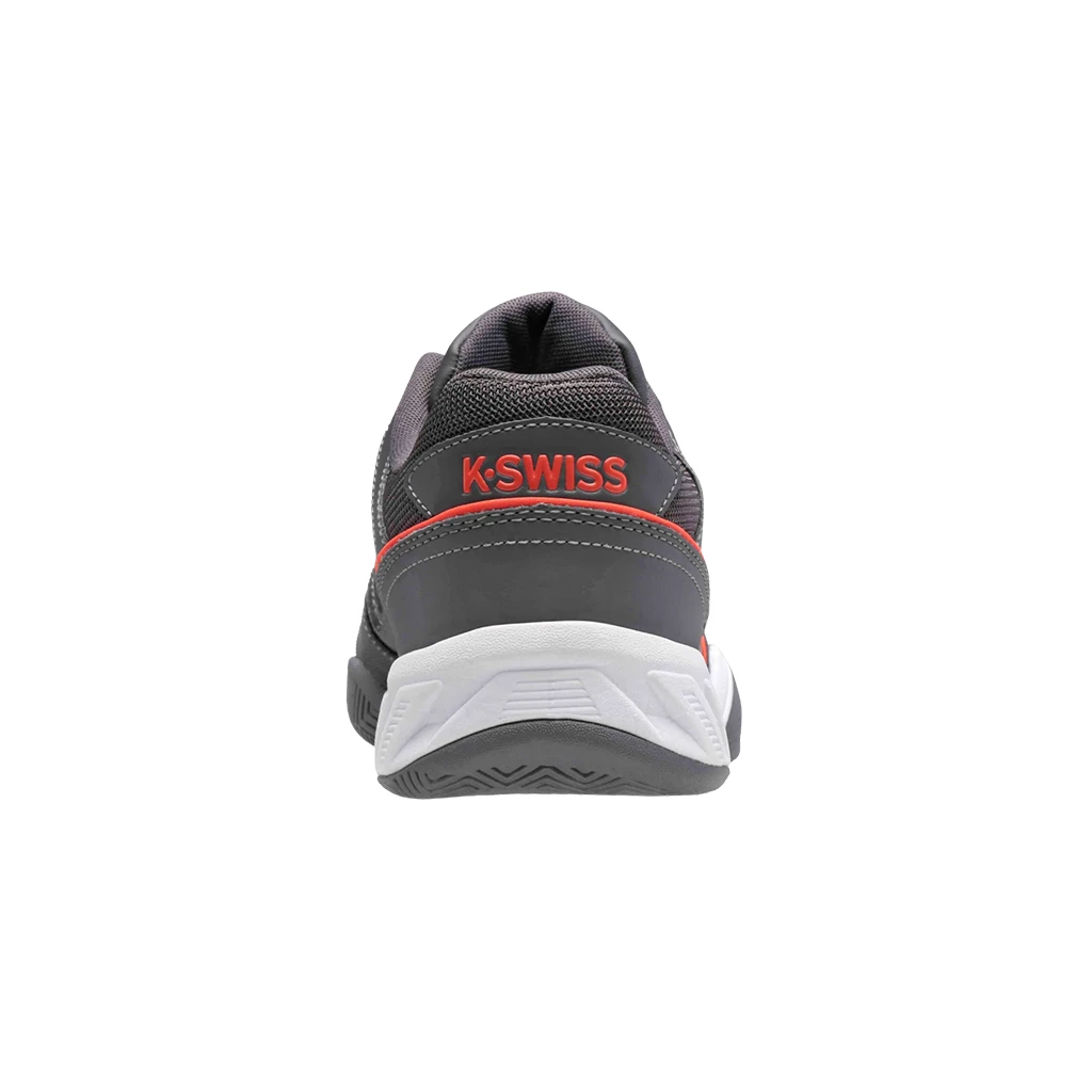 K-Swiss Bigshot Light 4 (Men's) - Asphalt/White/Spicy Orange (Available Size: 8-12) - Image 2