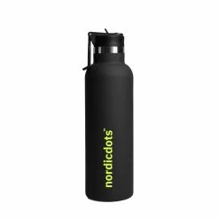Nordicdots Sport Water Bottle - Matte Black