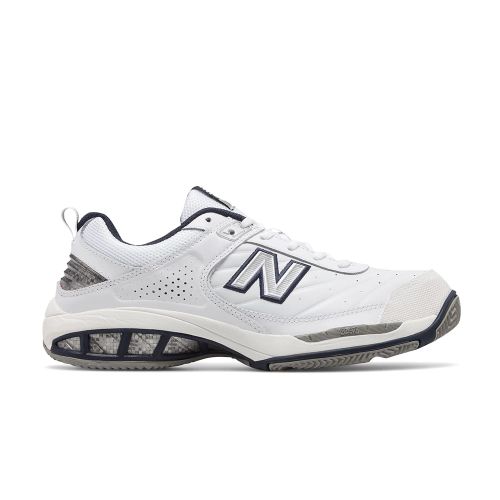 New Balance 806 W 4E-XWide (Men's) - White/Navy