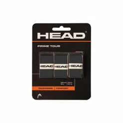 Head Prime Tour Overgrip (3 Pack) - Black