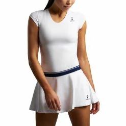 Nordicdots Tennis Tee (Women's) - White (Available Size: M)