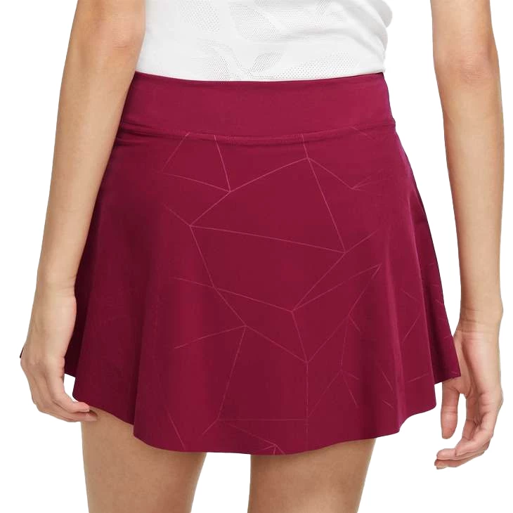Nike Club Tennis Skirt (Women's) - Pomegranate/Pomegranate - Image 2