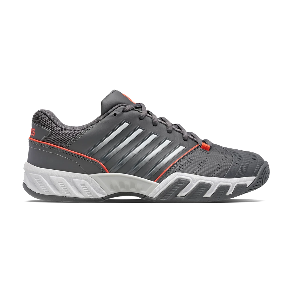 K-Swiss Bigshot Light 4 (Men's) - Asphalt/White/Spicy Orange (Available Size: 8-12)