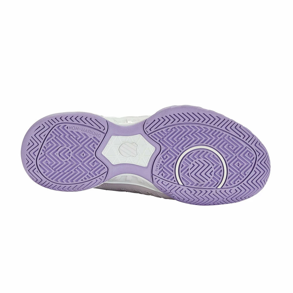 K-Swiss Bigshot Light 4 (Women's) - Raindrops/White/Purple Rose - Image 3