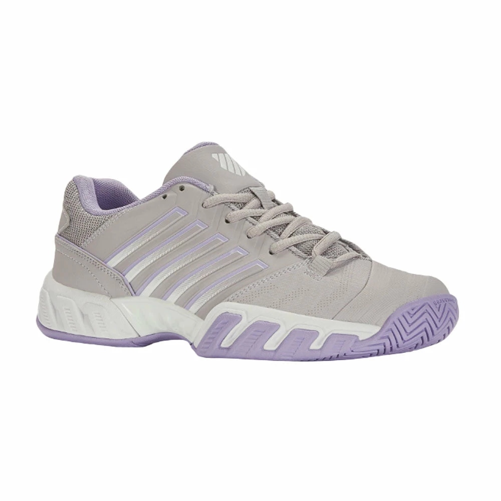 K-Swiss Bigshot Light 4 (Women's) - Raindrops/White/Purple Rose - Image 4
